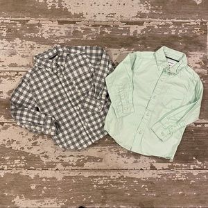 Carters button up shirt bundle